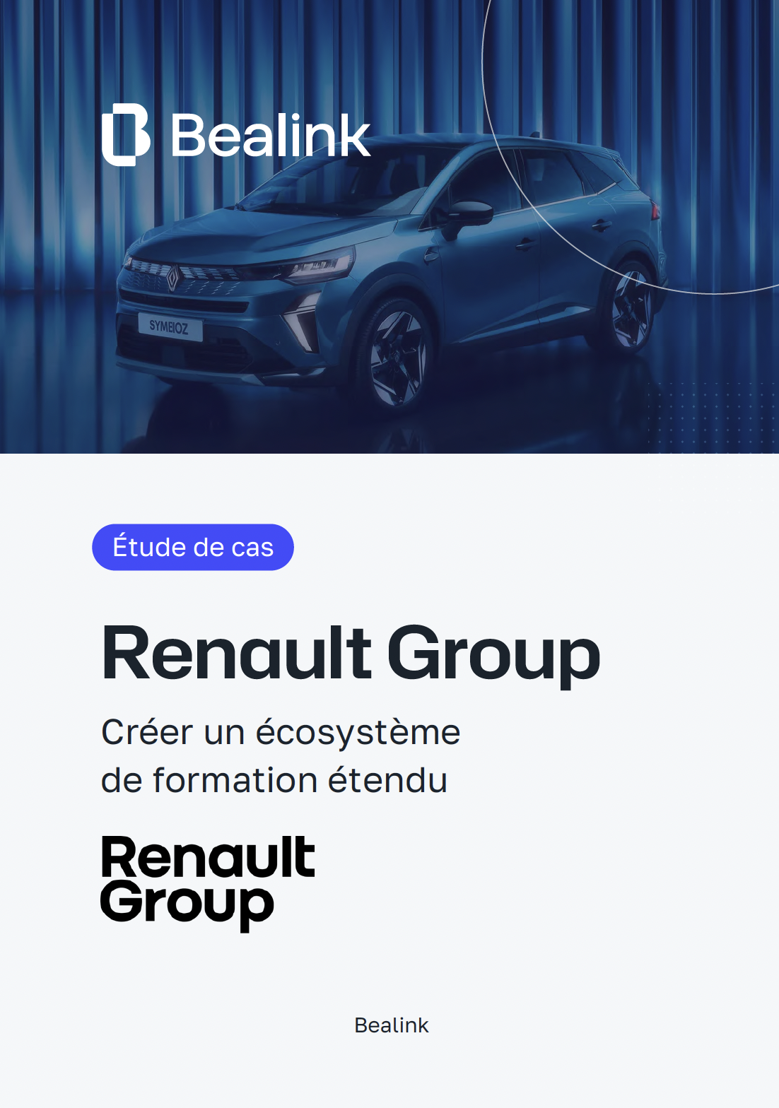 Cas client Renault - Couverture
